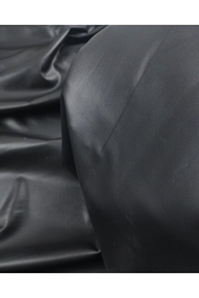 Kumaş Parça Матова чорна джерса (ширина 150 см x довжина 210 см)