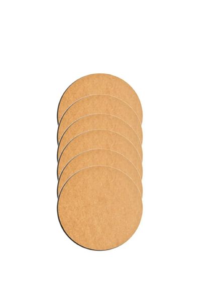 Rapithwin 12 τεμάχια 35 cm Διάμετρος 3 mm (2,7 mm) Ακατέργαστη βάση πλάκας κύκλου MDF Duralite