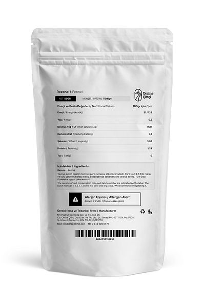 OnlineÇiftçi 50gr Fennel