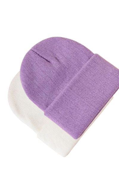 Ritagarcia Unisex Winter Basic Folding Beret Set of 2