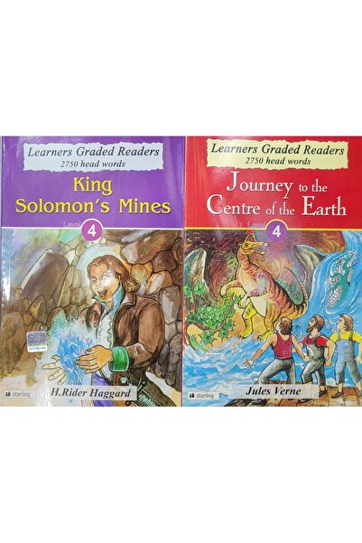 Kronik Kitap King Solomon's Mines - Journey to the Center of the Earth / Level 4 English