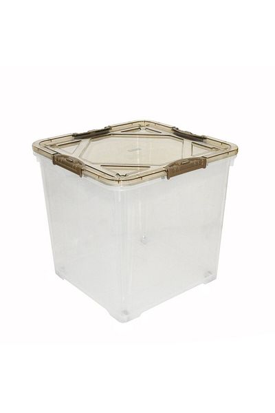 Generic 68L Multipurpose Plastic Storage Box with Wheels