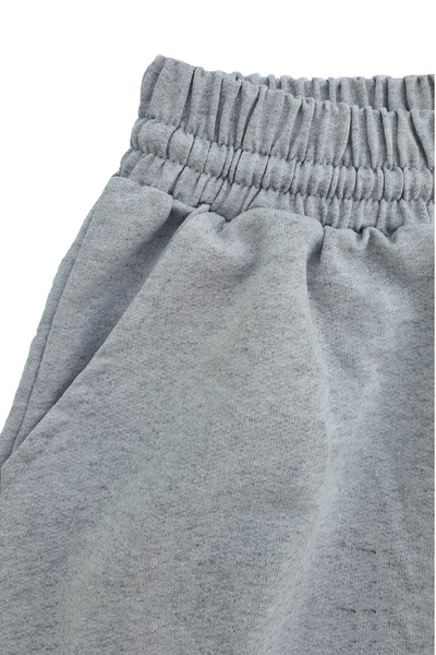 makiteks Чорно-сірі 2-х кольорові чоловічі спортивні шорти з принтом