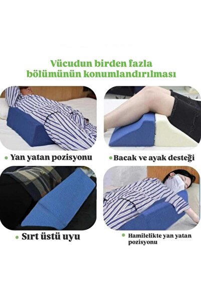 tuumex VİSCOMeT Yatalak Hasta Çevirme Süngeri Hasta Çevirme Aparatı Hasta Çevirme Yastığı Pozisyon Yastığı