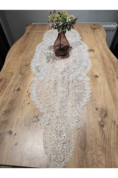 YALINSHOME EV TEXTILE față de masă husă consolă lux runner 140x43 cm