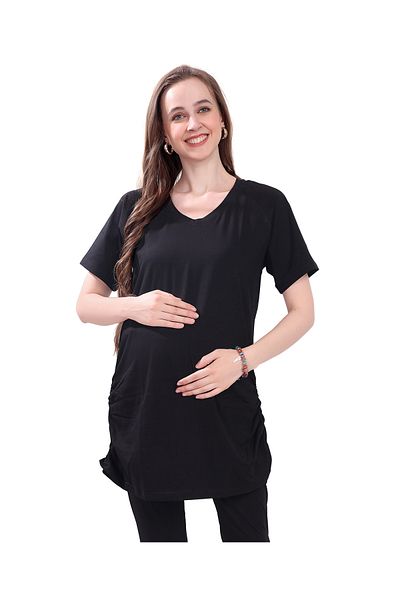 Tummy Pack of 2 Soft & Comfortable Maternity T-shirt for Romen