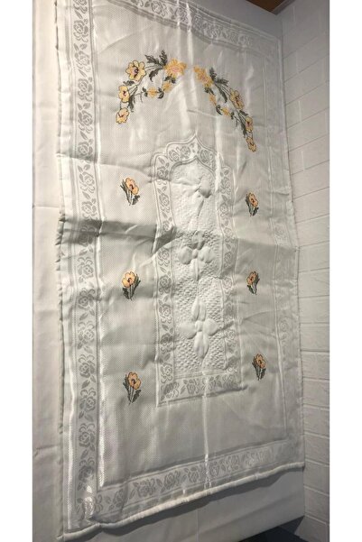 Vinezza Home Collection Çiçek Nakışlı İşleme Seccade