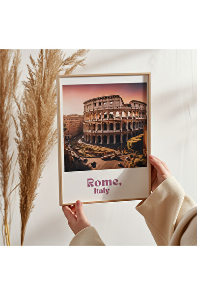 UNT Pictură „Roma” cu rama din lemn