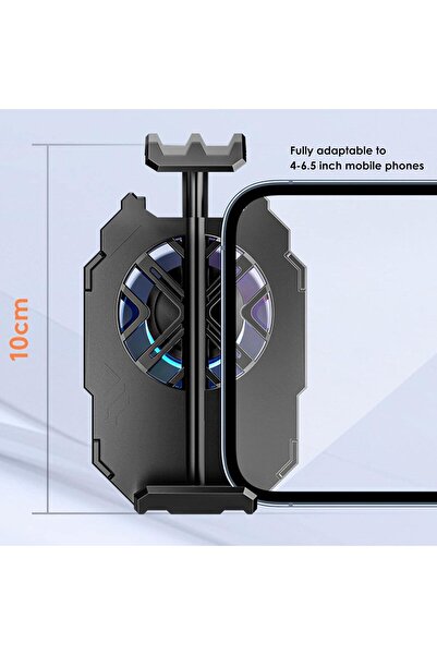 Aırstorr Telefonlar için kablolu/kablosuz magesafeli göstergeli şarjlı şarjsız pubg oyun telefon soğutucular