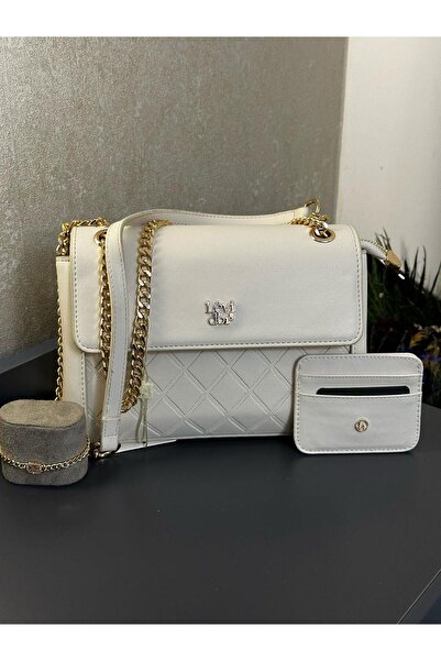 Levidor Чанта за ръка и рамо - с държач за карти и подарък за китката, VS.BLK...