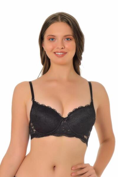 AKALA حمالة صدر نسائية من الدانتيل الرخامي بدون حشوة (سلكية) 3007-1104