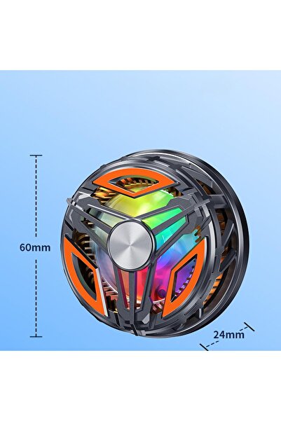 Aırstorr Telefonlar için kablolu/kablosuz magesafeli göstergeli şarjlı şarjsız pubg oyun telefon soğutucular