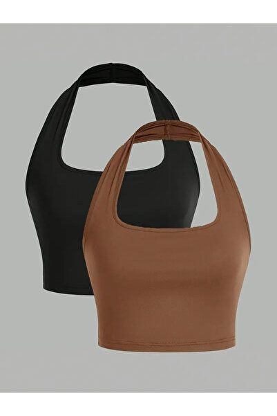 npLStore Жіноче 2-кольорове нове сезонне дихаюче бавовняне бюст'є з бавовняної культури