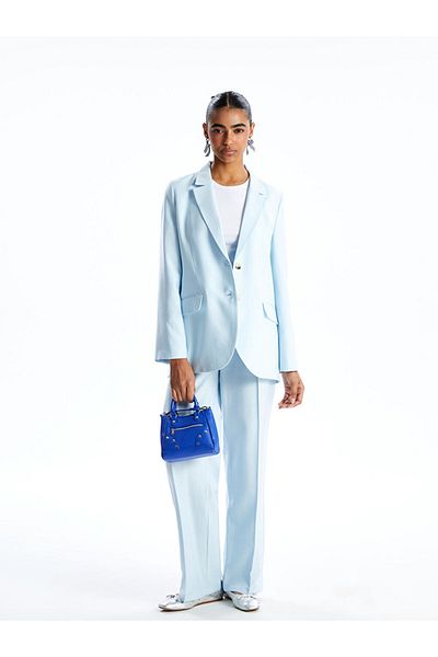 LC Waikiki Jachetă XSIDE Blue Regular Fit pentru damă