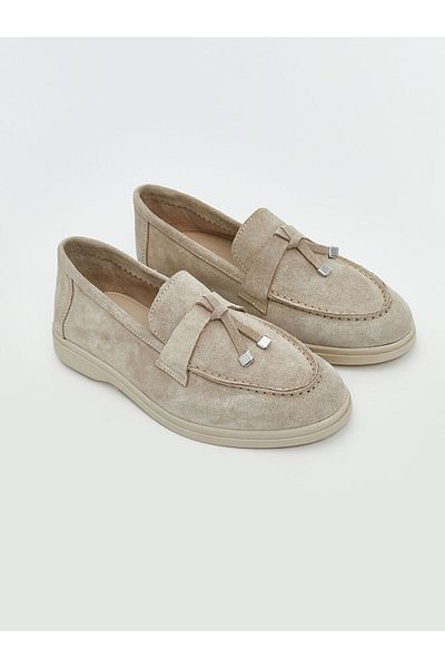 LC Waikiki Pantofi de damă LCW STEPS cu aspect de piele de căprioară