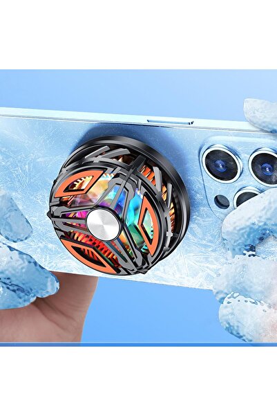 Aırstorr Telefonlar için kablolu/kablosuz magesafeli göstergeli şarjlı şarjsız pubg oyun telefon soğutucular