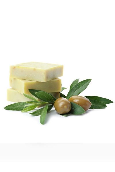 Clear Pink Handmade Natural Olive Oil Soap Cold Method 100 g