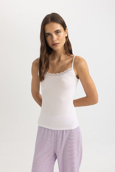 DeFacto Fall In Love Regular Fit Modal Tank Top A9752ax24sp
