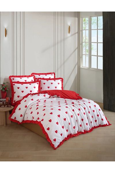 Arya Tekstil Double Bedding Set Ruffle