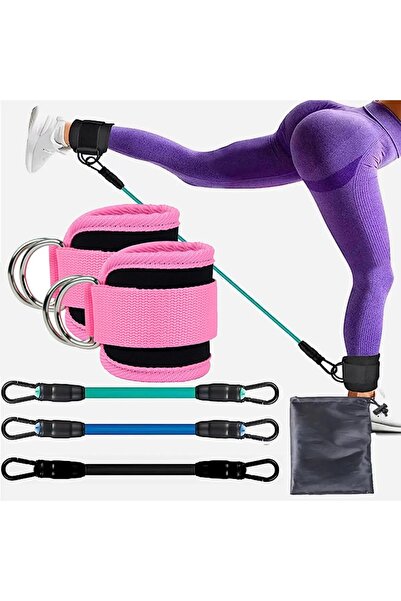 Shem تمرين الكاحل - أربطة مقاومة البيلاتيس - أرداف اللياقة البدنية