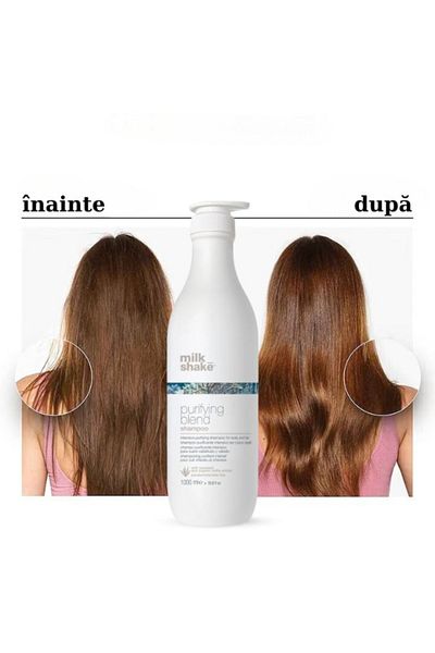 Milkshake Sampon pentru par gras, Milk Shake, Purifying Blend Shampoo, 1000ml
