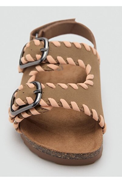 MANGO Baby Strappy Buckle Sandals