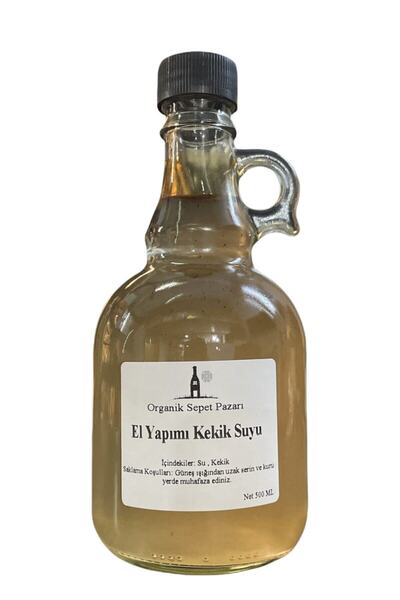 Organik Sepet Pazarı Kekik Suyu 500 Ml Cam Şişe ( El Yapımı )