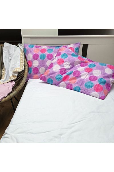 Kotonia Home Set 2 Fete de perna Kotonia Home, 100% bumbac, ranforce color, dimensiunea 50x80 cm, 003