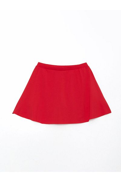 LC Waikiki Lcw Dream Matte Red Swimming Shorts Skirt