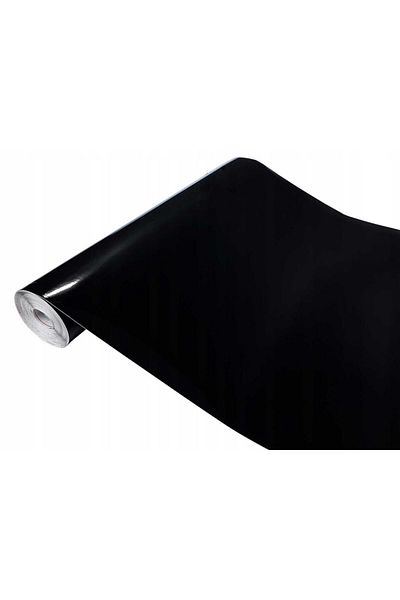 d-c-fix 546-1272 Glossy Plain Black Adhesive Foil (45CM X 3MT)