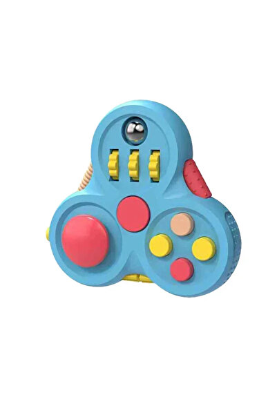 Choice لعبة فيدجيت سحرية دوارة زرقاء للبالغين مضادة للتوتر ومُخففة للتوتر ومُ...