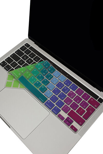 Mcstorey Arapça Klavye Macbook Pro Klavye Koruyucu 13inç M1 M2 Çip A2289 A225...