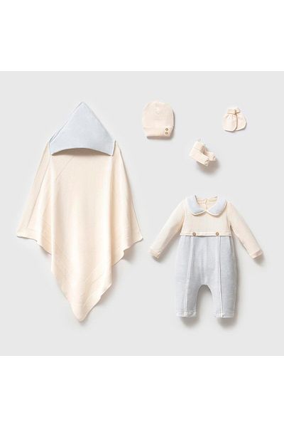 Nipperland Knitwear Set of 5 - Velvet Cream