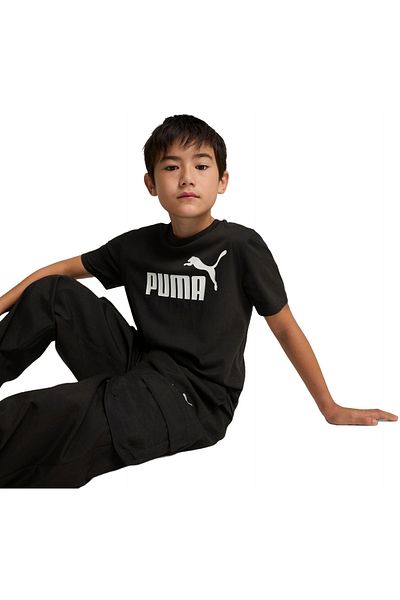 Puma Tričko Puma Ess No. 1 Logo Tee B, černé, dětské