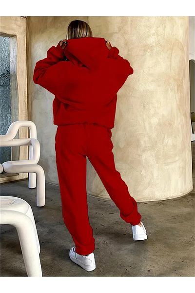 BRLKN Unisex Hooded Tracksuit Set 3 Thread Cotton New Season