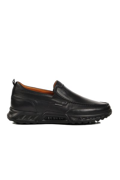 Dr.Flexer Black Genuine Leather Orthopedic Men's Casual Shoes 821803   M