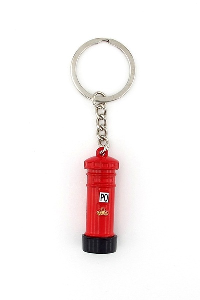 Solfera Fire Extinguisher Tap - Red Metal Fire Engine Keychain Kc285