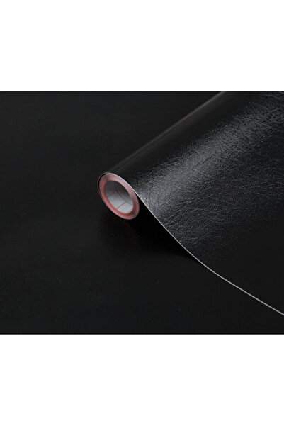 d-c-fix 346-0656 Siyah Deri Dokulu Yapışkanlı Folyo