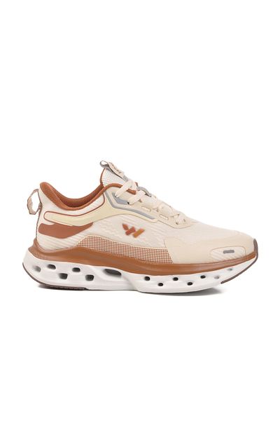 WALKWAY Beige Memory Foam Lightweight Mesh Sports Shoes Nora g