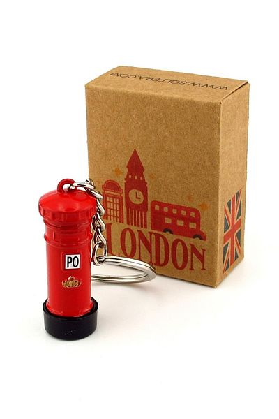 Solfera Fire Extinguisher Tap - Red Metal Fire Engine Keychain Kc285