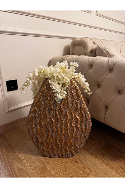 THE LİNSE Metal Dekor Vazo