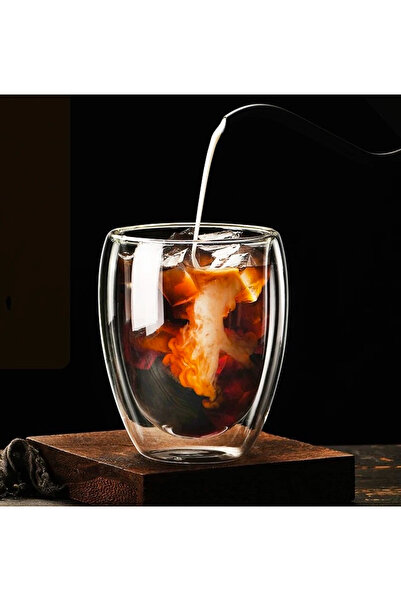 Vivien Home 300 ml Çift Cidarlı Bardak