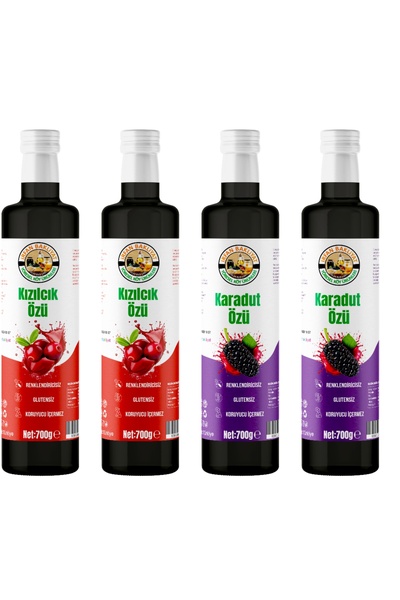irfan bakliyat Kızılcık Özü 1400 gr Karadut Özü 1400 gr