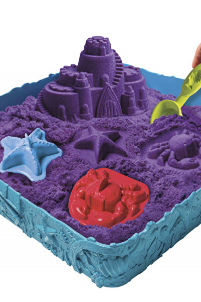 TutturX Natural Kinetic Sand 1000Gr with 12 Molds Gift