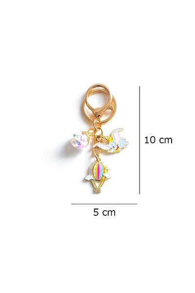 neşe palamudu Breloc drăguț Dumbo Metal Charm