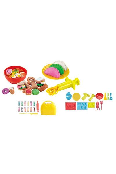 FULLJOY Colorful dough tool set in various shapes and colors