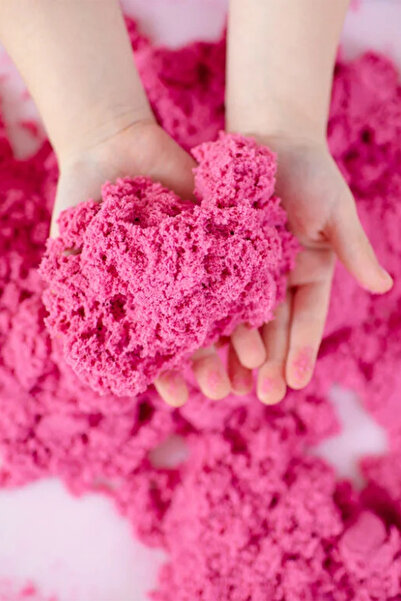 TutturX Natural Kinetic Sand 1000Gr with Bucket and 12 Molds as a Gift