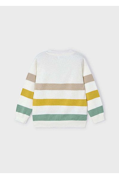 MAYORAL Gold Striped Sweater