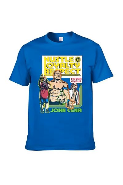 LEIVOR Tricou din bumbac imprimat John Cena UC ME Never Give Up