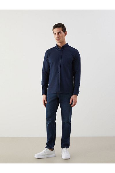 LC Waikiki Regular Fit Long Sleeve Oxford Men's Shirt